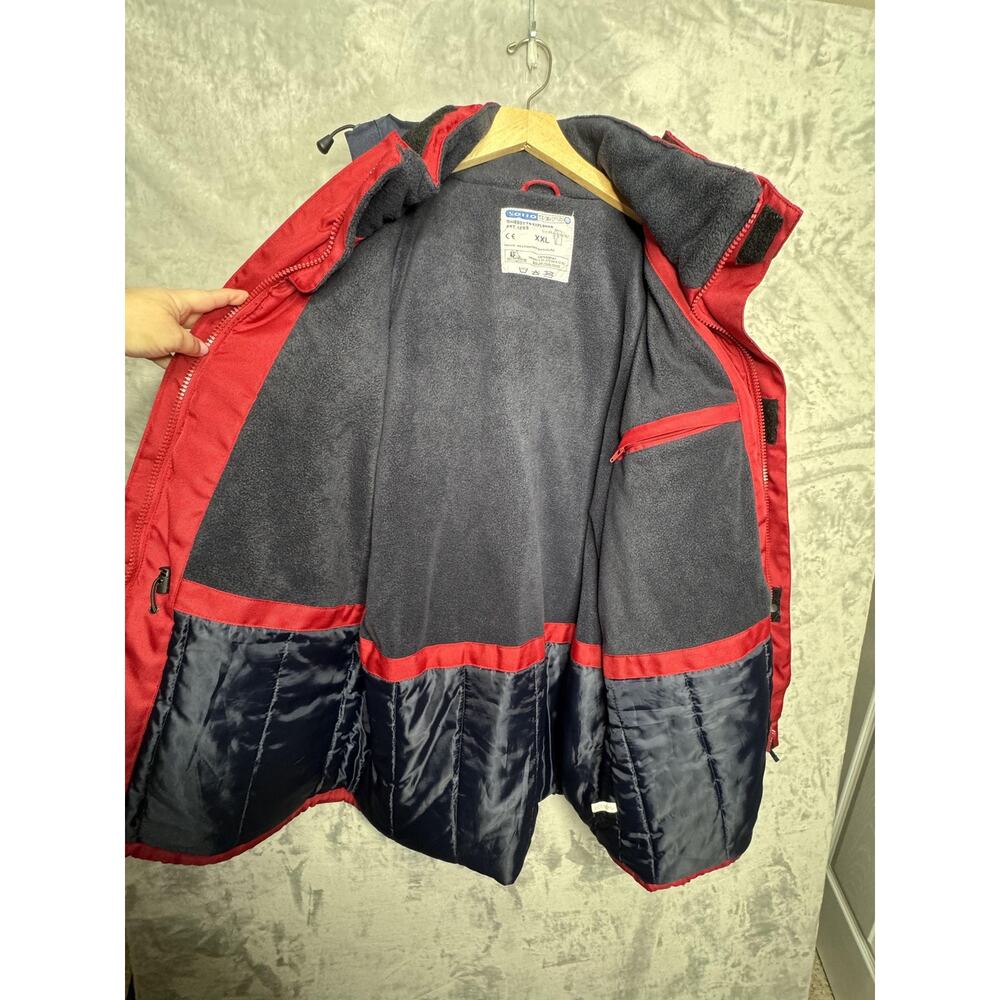 Sotto Zero Jacket Mens 2XL Red Antarctica Explorer II Hooded Insulated Parka - Picture 6 of 10